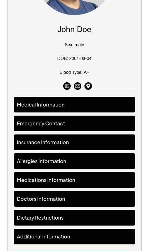 NEW Emergency Medical Information NFC Bracelet Medical Alert Wristbands ID ! Wholesale - Obrázek 3